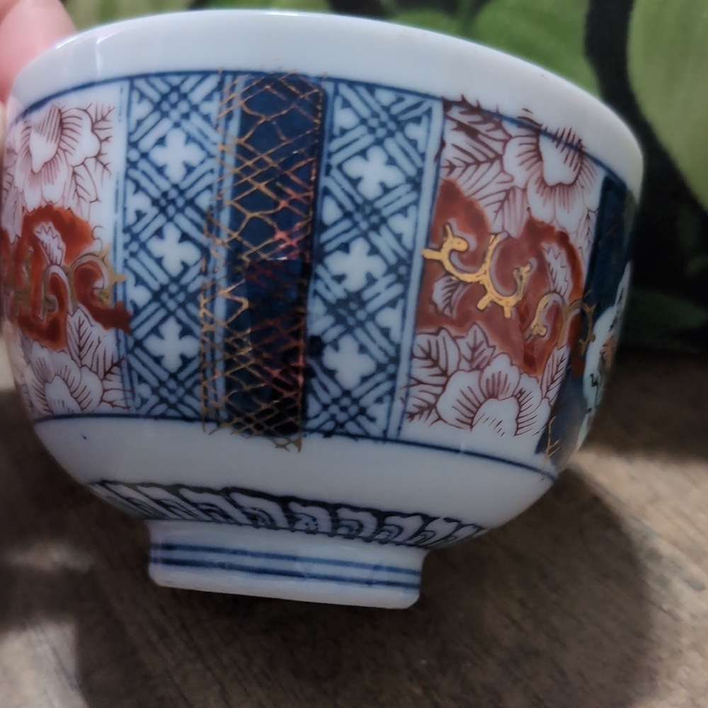 Antique Japanese Rice Bowl With Lid *BINJ - Picture 11 of 13